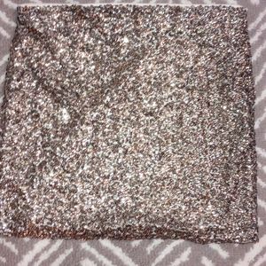 Decree sparkle mini skirt